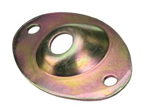 Plaque de tension intérieure pour le montage des phares antibrouillard. Porsche911 74-83 - 91163106001, 91163115001