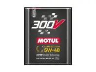 Huile moteur MOTUL 300V COMPETITION 5W-40 2 litres - 110817