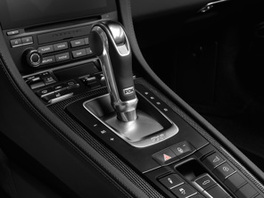 Sélecteur de vitesses PDK en aluminium. Porsche 718 Boxster / 718 Cayman / 991.2 Carrera / 991.2 Turbo - 9G142698022, 9G142698018