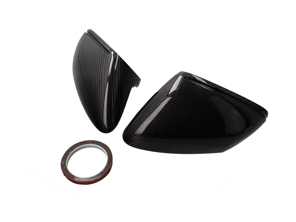 Außenspiegelblenden aus Carbonfaser RHD. Porsche 992 / 9J1 Taycan - 992857527GG2X, 992857528GG2X - ML-ZDH435-PRO