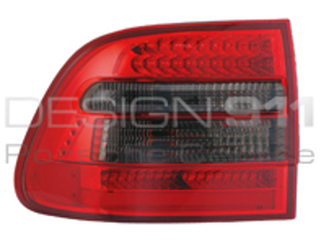 Intermitentes traseros con bombillas LED. Porsche Cayena 955