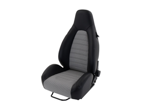Sportstoel met kuipstoel en verstelbare rugleuning (911 RECLINE), PVC-leer met pied-de-poulepatroon. - 9997809100, 9997809110 - JT-B51-HT