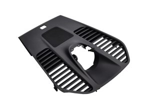 Copertura cruscotto, centrale. Porsche 991.1 / 991.2 Carrera / Turbo / GT2 RS / R / GT3 / RS / GT-Speed 2012-21 - 99155215102, 99155215102OA6, 991552151025Q0, 99155215102OG6, 99155215102OE1, 991552151023T0, 99155215102OH7, 991552151026W0, 991552151024U0, 99155215102OL7, 99155215102DE1, 991552151028Y0