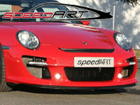 Pare-chocs avant avec lèvre inférieure et conduit d'air SpeedArt BTR-XL. Porsche 997 Carrera/S
