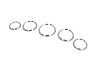 Rennline Aluminium Gauge Bezels. Porsche 911/912/930/964/993 - I04