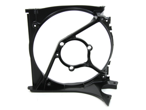 Boîtier de ventilateur et support pour radiateur à eau. Porsche 991.2 / 982 Boxster / 982C Cayman - 9P1121383, 9P1121383A, 9P1121383B, 9P1121384, 9P1121384A, 9P1121384B