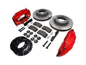 Kit Upgrade Étrier et Disque de Frein "Big Reds" Avant pour Porsche 911 69-73 - FVD351964499ALU