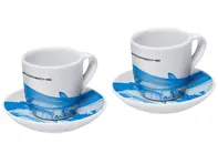 Porsche Set van twee espressokopjes, Ltd. Ed. – Taycan-collectie - WAP0506010LTYC