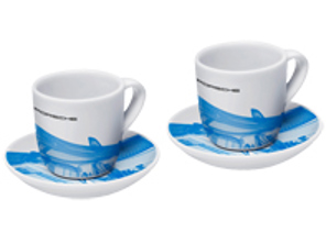 Porsche Set van twee espressokopjes, Ltd. Ed. – Taycan-collectie - WAP0506010LTYC