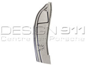 Pilastro della serratura (incontro alto). Porsche 356A T1 - P128T1L, P128T1R, PP128T1L, PP128T1R, 64450204100, 64450204200