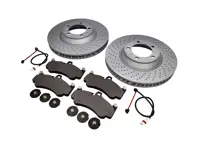 Paquete de pastillas y discos de freno DELANTEROS. Porsche 996 GT3 2003>> Zimmermann - 9975140990, 99735141090, 99635194800, 99761267700, 99635208602