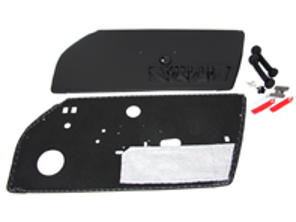 RS / RSA / Backdate Style Door panels in Black Leather for Porsche 911 / 912 1965-73
