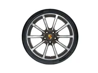20' 991 C2 / C2S Carrera Classic lichtmetalen velgen & banden origineel Porsche - 99104460257, 99104460258