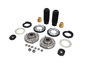 Kit de fixation supérieure et de révision pour amortisseur avant. Porsche 981 Boxster Spyder 2016 - PAF00855000, PAF003923, 99134301502, 99134312500, 99134350103, 9P1412269, 9P1412149, 99134330105, 9P1412137A