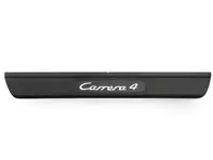 Seuil de porte en noir pour Porsche 996 Carrera 4 - 99655130301A03