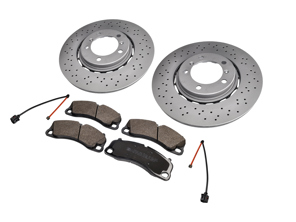 Kit pastiglie e dischi freno anteriori. Porsche 992.2 Carrera 2 3.0 litri - 9P1615301J, 9P1615302J, 9P1615301, 9P1615302
