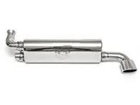 Auspuff Schalldämpfer / Schalldämpfer Heckbox 1in 1out. Porsche 964 Carrera - 96411104504, 96411104502