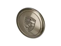 Radzierblende "Fuchs" Bronze - Metallgeprägtes Wappen für Porsche - 91136103230