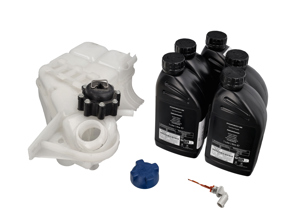 Kit serbatoio di espansione del liquido di raffreddamento del motore con sensore. Porsche 996 1997 - 2000 - 99610614753, 99610614754, 99610614755, 99610614756