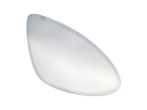 Buitenspiegelglas (bol), dimbaar, rechts voor linksgestuurde auto's. Porsche 958.1 Cayenne 2011-2014 - 95873152210, 95873152212 - ZJ-7149-R