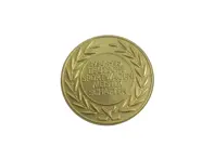 Dashbadge 'MEISTER SCHAFTEN'. Porsche 356 - 64455900040