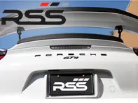 RSS Achterste motorkap Carbon Areo Gurney Flap. Porsche 981 Kaaiman GT4 - 253, 98150551381