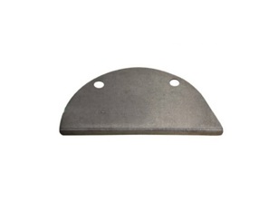Afdekplaat motorophanging. Porsche 356B / 356C - 64450474100, 64450474200 - PP137DR, P137DR, PP137DL, P137DL