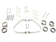 Kit di montaggio per impianto di scarico completo su Porsche 964 - 99311119500, 99908500102, 90007428202, 99908405202, 96411119800, 96411119205, 96411124702, 99902512501, 96411111902, 96411133600, 90007431101, 90022300102, 99908409502, 90007507803, 90002500703, 90015100603, 90007535400, 99950707300