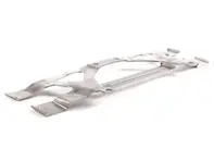 Soporte de soporte del silenciador de escape. Porsche 996 Turbo / 997 Turbo / 997 GT3 - 99611102471