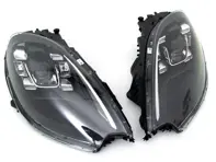 Schwarze LED-Scheinwerfer. Porsche Macan LHD Autos - 95B04490090