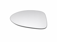 Buitenspiegelglas, bolvormig, LINKS voor rechtsgestuurde auto's. Porsche 95B Macan 2014>> - 95B857521B, 95B857521J - ZJ-7129-L