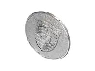 Plakette für Nabendeckel für Porsche 356 / 911 / 914 - 90155980101