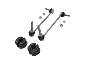 Barre stabilizzatrici e boccole, anteriori. Porsche 991.1 / 991.2 / 981 Boxster/Cayman / 982 Boxster/Cayman - 99134379208, 9P1411317, 9P1411318