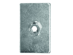 Placa de refuerzo para cáncamos de arnés SCHROTH. Porsche 996/997/981/991 - 00080, 94650-0, 94650-2, 94660-0, 94660-2, 94670-0, 94670-2, 94680-8, 94680-2, 94690-0, 94690-2, 94700-0, 94700-2, 94710-0, 94720-0
