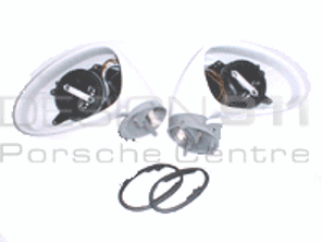 Kit de espejos en forma de lágrima. Porsche 964 / 993 - 96562490101, 96473190101, 96473190100