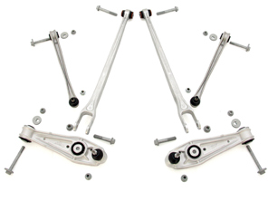 Querlenker 'Coffin Arm' und Querlenker-Kit HINTEN Porsche 986 1997 - 2004 - 99634105316, 99634105317, 98633104307, 986.331.043.07, 98633104304, 98633104305, 98633104306, 98633104308, 98633104307, 99733104505, 99631124508, 99633124510, 99633104505, 99633104507, 99634105319 - JTC1170, JTC1186