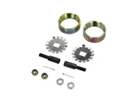 Querlenker-Kugelgelenk-Montagesatz. Porsche 911 1969-89 / 914 1972-76 - 90134142501, 90134142600, 91134111907