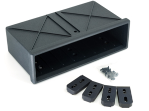 Radiofach / -tasche. Porsche 964 / 993 - 91155246302, 9115524630270B - RNND.964.06.BLA/A