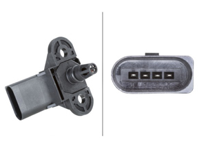 Ladedrucksensor. Porsche 958 Cayenne Hybrid / 970 Panamera Hybrid - 95860618010, 6PP009400501