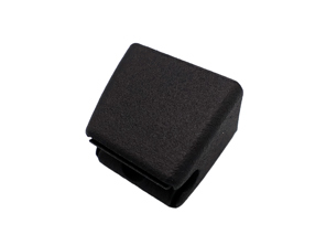 Bevestigingsclip voor zonneklep, satijnzwart. Porsche 928 / 911 / 964 / 993 - 9117313310070B, 91173133100