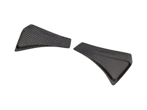 Piastra di protezione supporto alettone posteriore, fibra di carbonio. Porsche 981 Cayman GT4 / 718 Cayman GT4 - SRHDWSRP