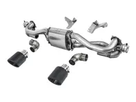 Milltek GPF-Back-Ventilauspuffanlage mit Carbon Jet-115-Endrohren. Porsche 718 Boxster / Cayman / GT4 2020>> - 982251053F, 982251053H, 982251053K, 982251053E, 982251053D, 982251053G - SSXPO193