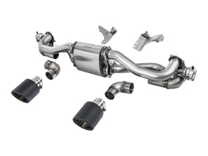 Milltek GPF-Back Valved Exhaust System With Carbon Jet-115 Tail Pipes. Porsche 718 Boxster / Cayman / GT4 2020>> - 982251053F, 982251053H, 982251053K, 982251053E, 982251053D, 982251053G - SSXPO193