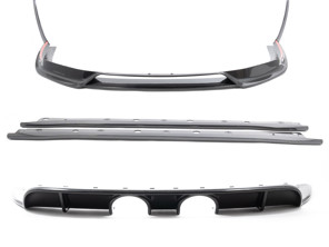 Aerokit in fibra di carbonio di Rennline. Porsche 991.2