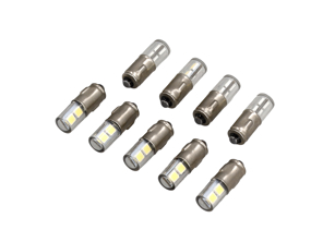 仪表板 LED 灯泡 9 件套 BA7S 复古白色 - 90063110299