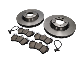 Paquete de pastillas y discos de freno DELANTEROS. Porsche Cayenne 958 3.0L Diésel / 3.6L Gasolina - 95535140151, 95535140251, 95835193930, 95861236500