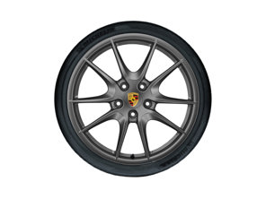 20' 991 C2 / C2S Carrera S Platinum Alloy Wheels & Tyres Original Porsche - 99104460206, 99104460205