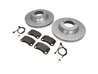 HINTERE Bremsbeläge und Bremsscheibenpaket Porsche 997 3.6L C2 - 99635240501, 99635240502, 99635240601, 99635240602