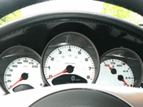 Instrumenten-surround van koolstofvezel. Porsche 987 / 987C - 98755222801CFB, 98755222701CFB