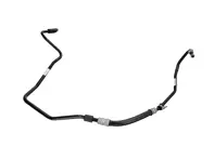 Stuurbekrachtiging retourleiding stuurhuis naar oliekoeler RHD. Porsche 958 Cayenne - 95834745001, 95834745000